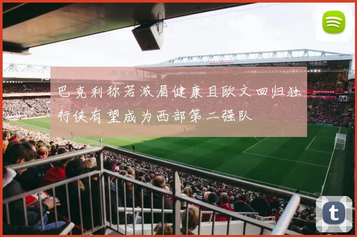 巴克利称若浓眉健康且欧文回归独行侠有望成为西部第二强队